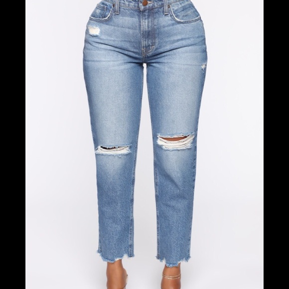 Fashion nova boyfriend jeans - Picture 2 of 8
